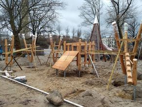 Aufwertung Spielplatz Wasserturmplatz in Berlin Prenzlauer Berg